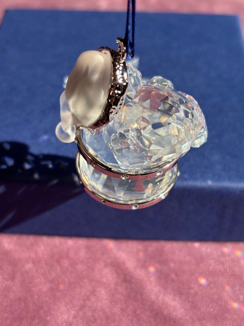 未使用品☆Swarovski クリスタルガラスのオーナメント