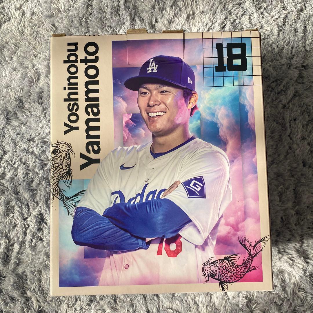 山本由伸　Yoshinobu Yamamoto フィギュア　ボブルヘッド