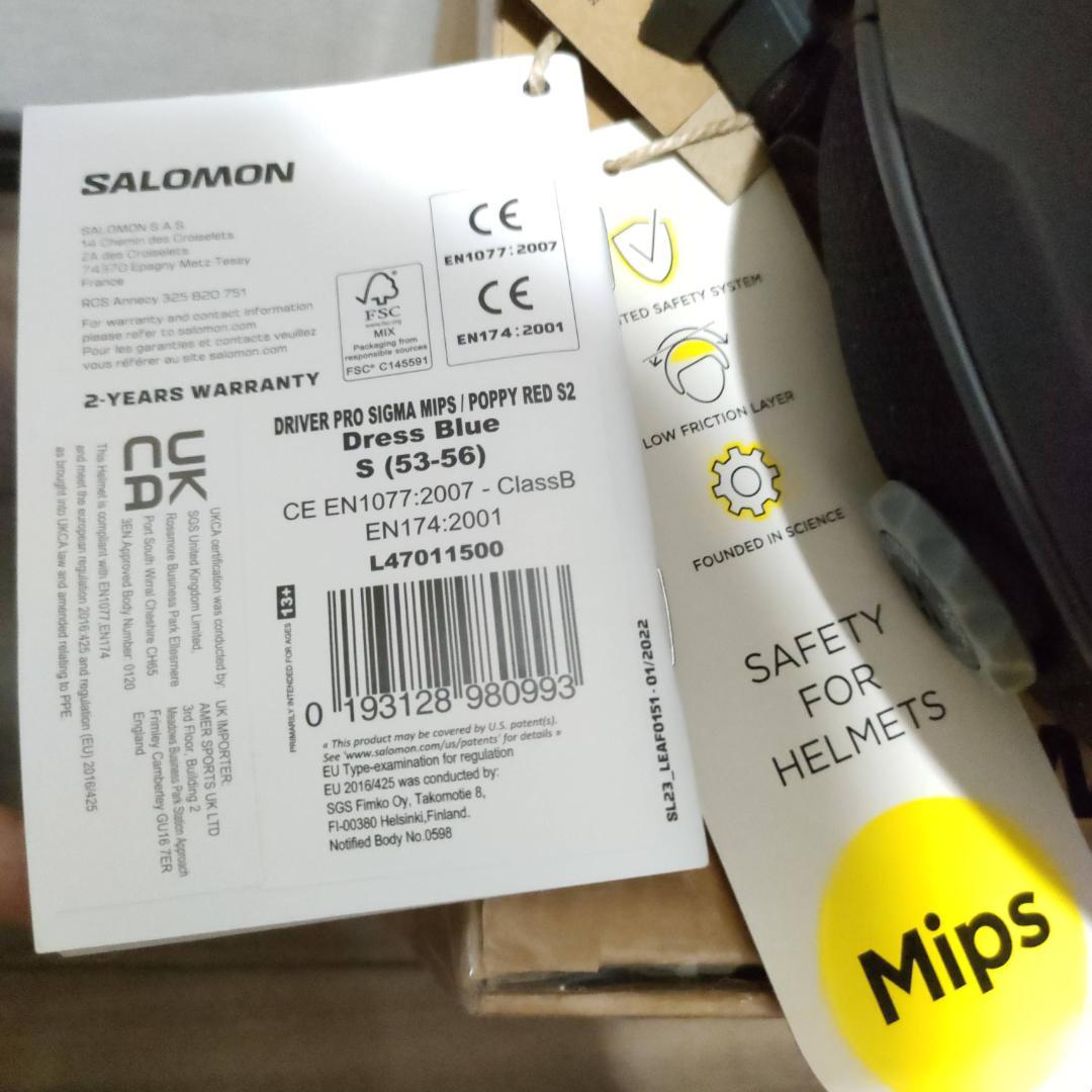 新品 salomon D PRO SIGMA MIPS ヘルメット