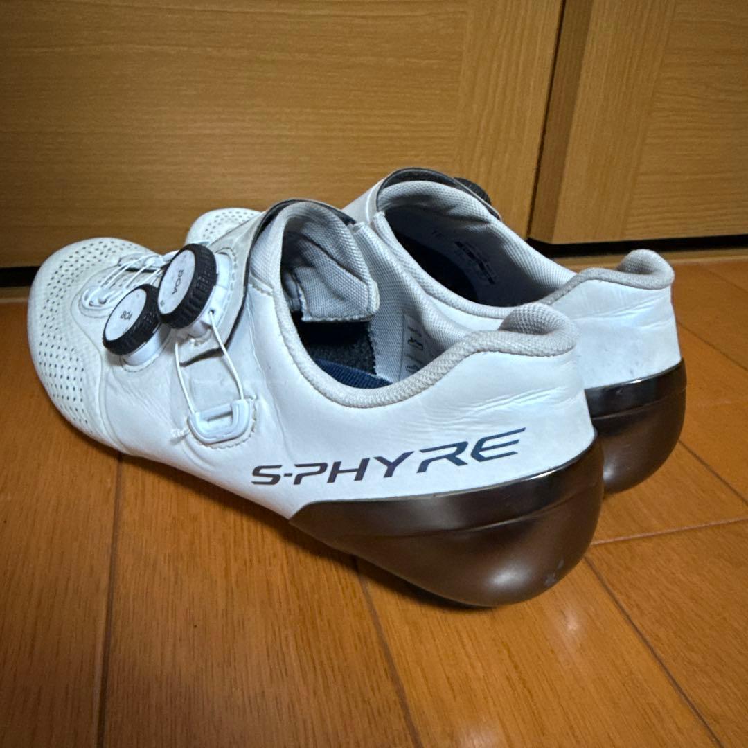 シマノ S-PHYRE ホワイト シューズ　42 SH-RC902