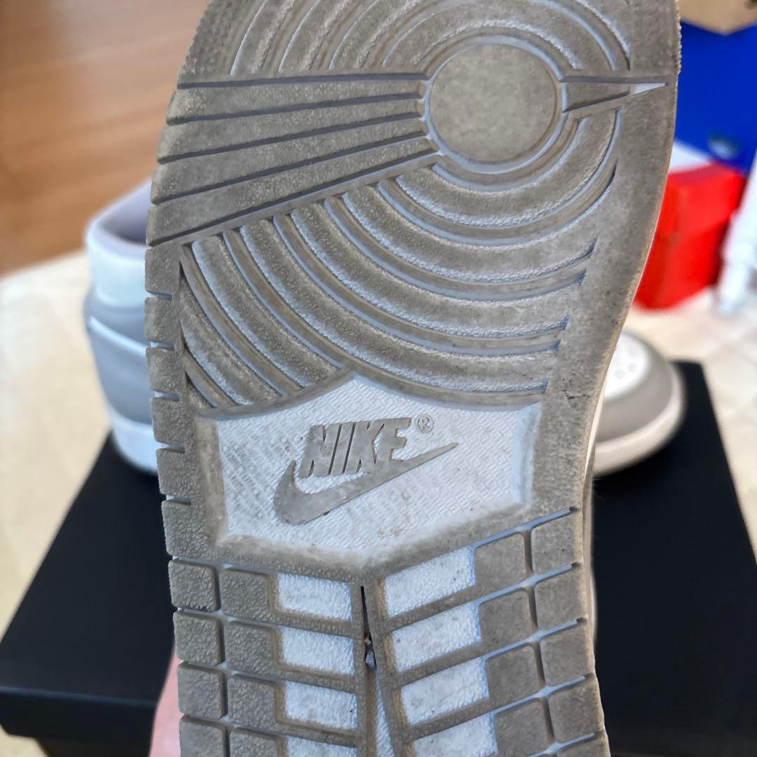 シューズ(男性用) Nike Air Jordan1 Mid \"Linen\" 27cm