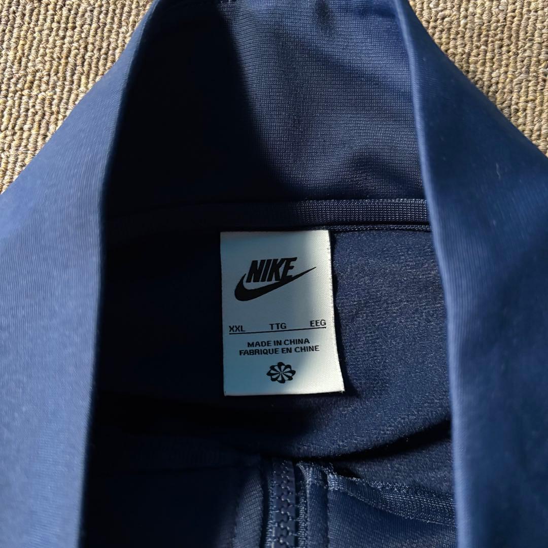 美品 NIKE XXL セットアップ ジャージ 無地 ネイビー シンプル