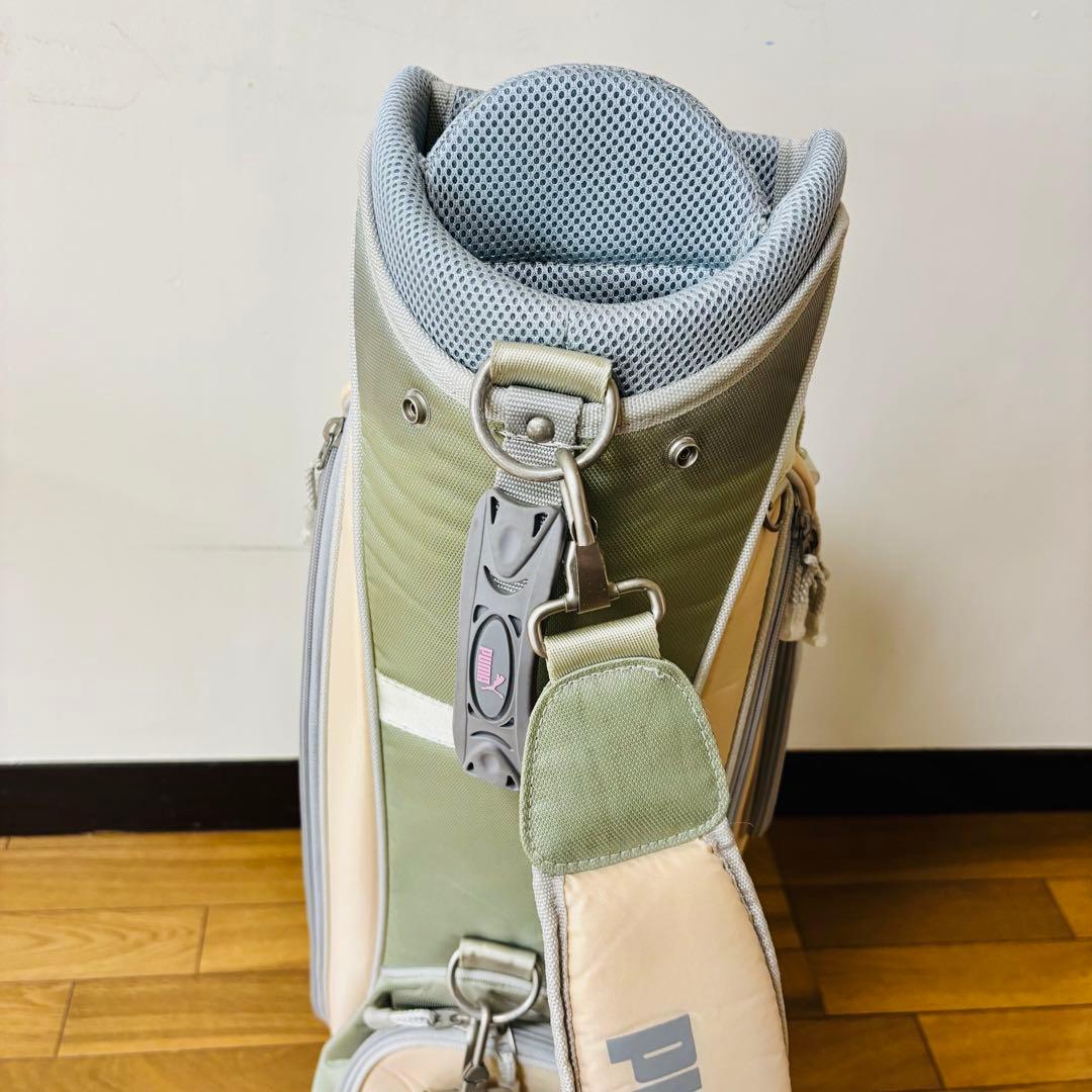 【希少】PUMA レディースゴルフキャディバッグ6分割　送料込み