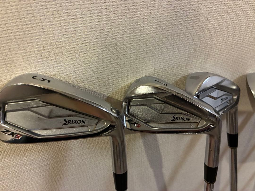 Srixon ZX5 アイアンセット 6本 赤色グリップ