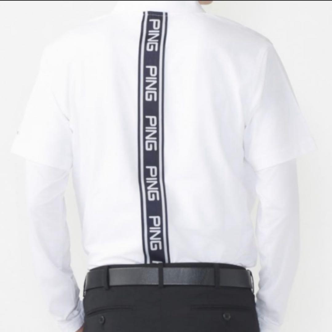 【新品LL】PING レイヤード ポロシャツ & インナー　セット　メンズ