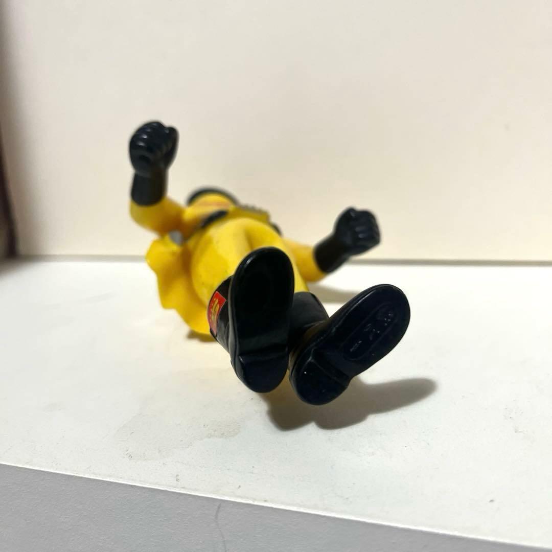 ポピー製 秘密戦隊ゴレンジャー キレンジャー ソフビ フィギュア 当時物