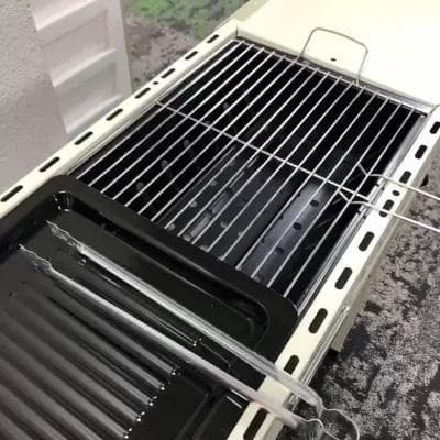 CHANODUG OUTDOOR大型バーベキューコンロ 跳ね上げバーベキュグリル