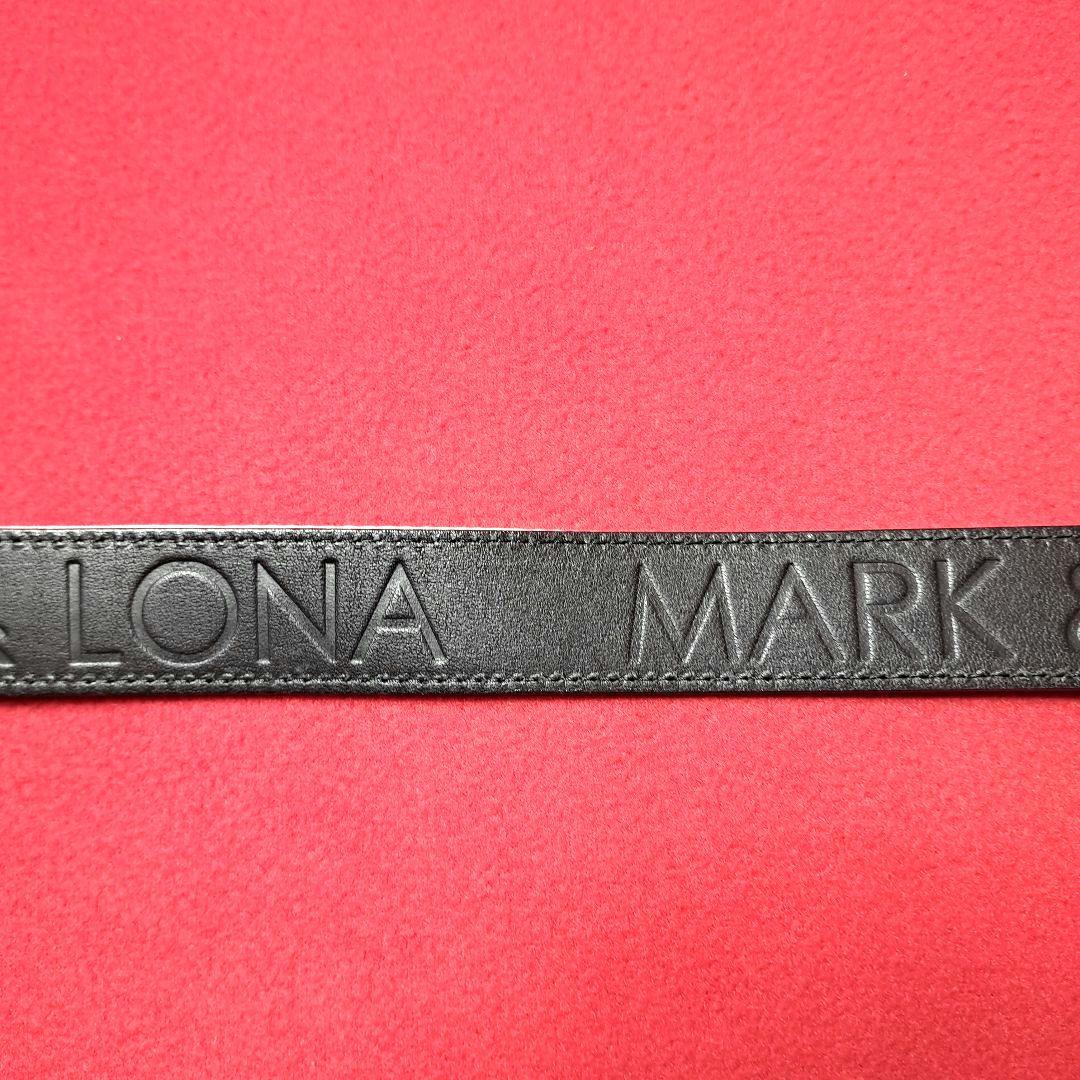 【美品】MARK & LONA GOLF ベルト リバーシブル マーカー付き