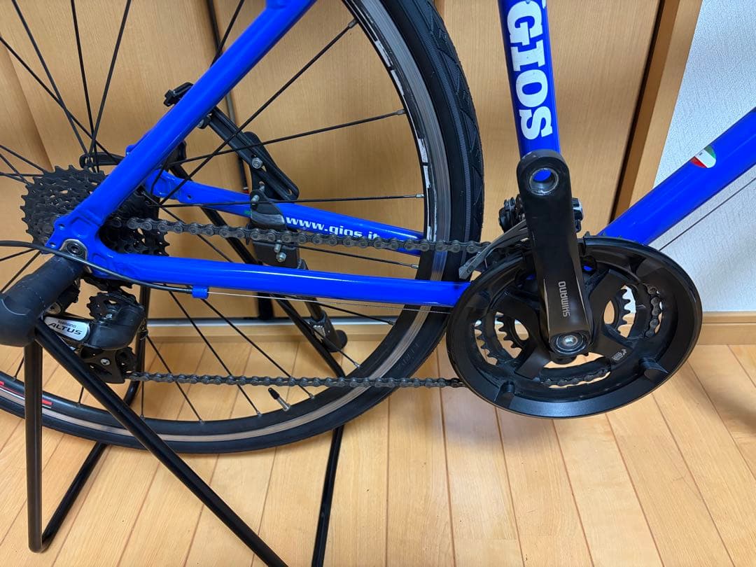 【手渡し】GIOS MISTRALフルメンテ 430クロスバイク 新品パーツ多数