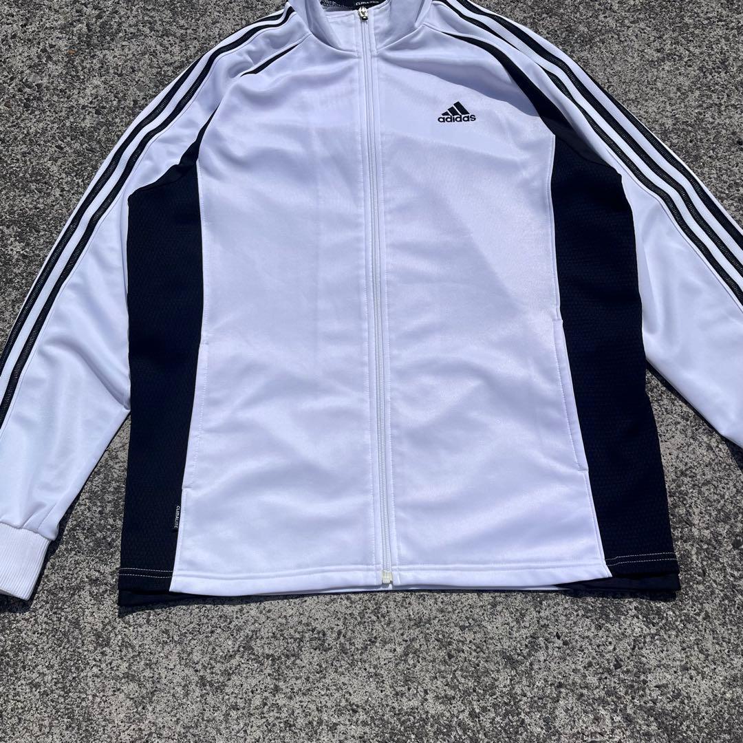 00s adidas 国旗タグ ジャージ セットアップ Oサイズ 3点
