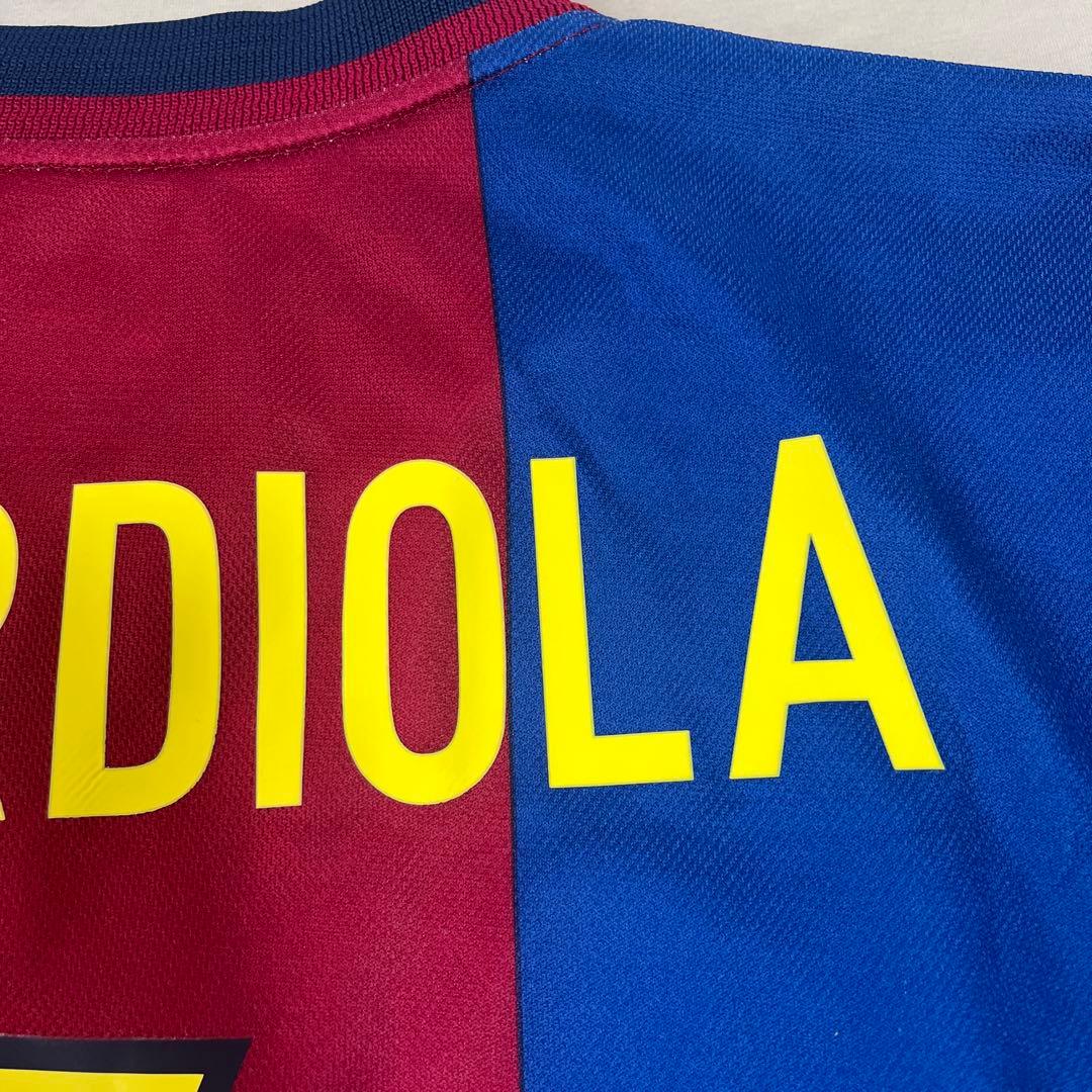 FCバルセロナ 1998-00 ホームユニフォーム グアルディオラ #4 正規品