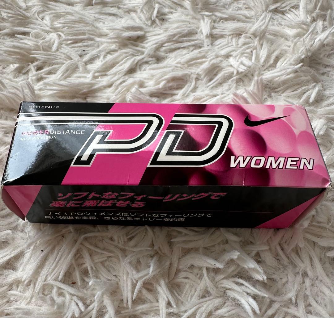 【希少】NIKE PD WOMENピンクゴルフボール42球【新品同様多数】