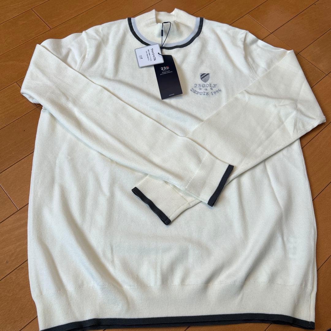 最終値下げ！！23GOLF レディースセーター II ホワイト