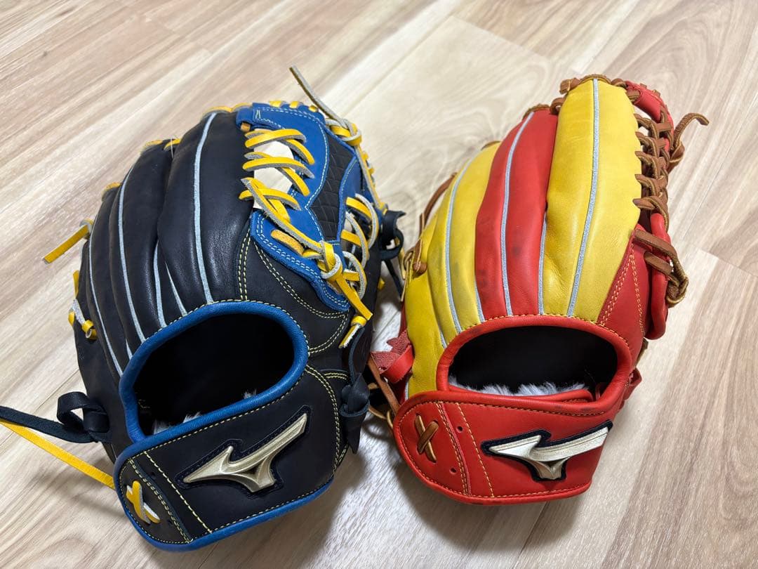 Mizuno Global Elite 軟式グローブセット&NPBボール2個付