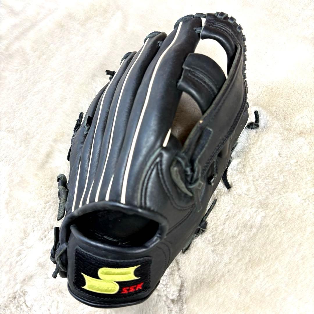 エスエスケー　SSK グローブ　リーグジャンプ　￼内野手　￼グラブ　黒　日本製