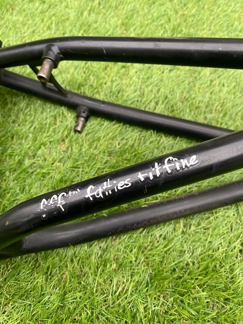 BMXフレームとフォークセット
