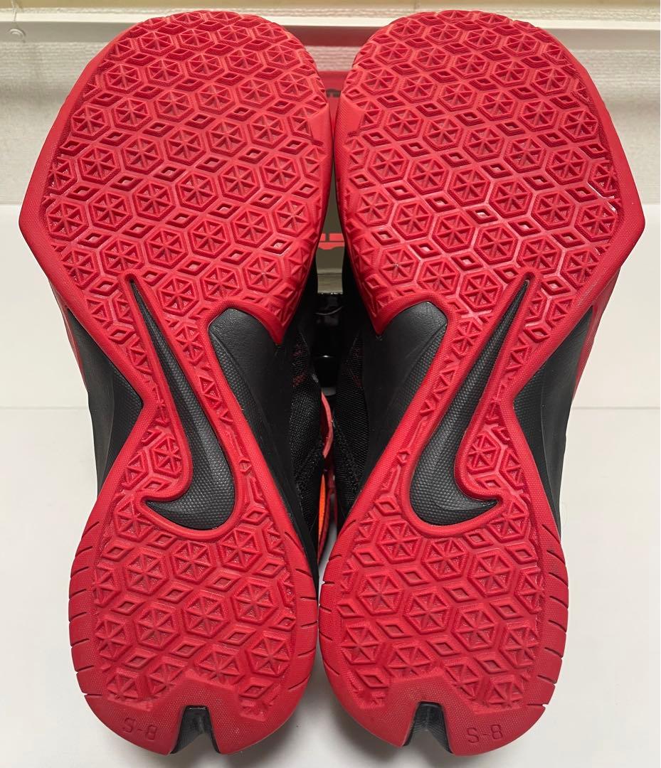 Nike Zoom Soldier VIII 10 黒/赤