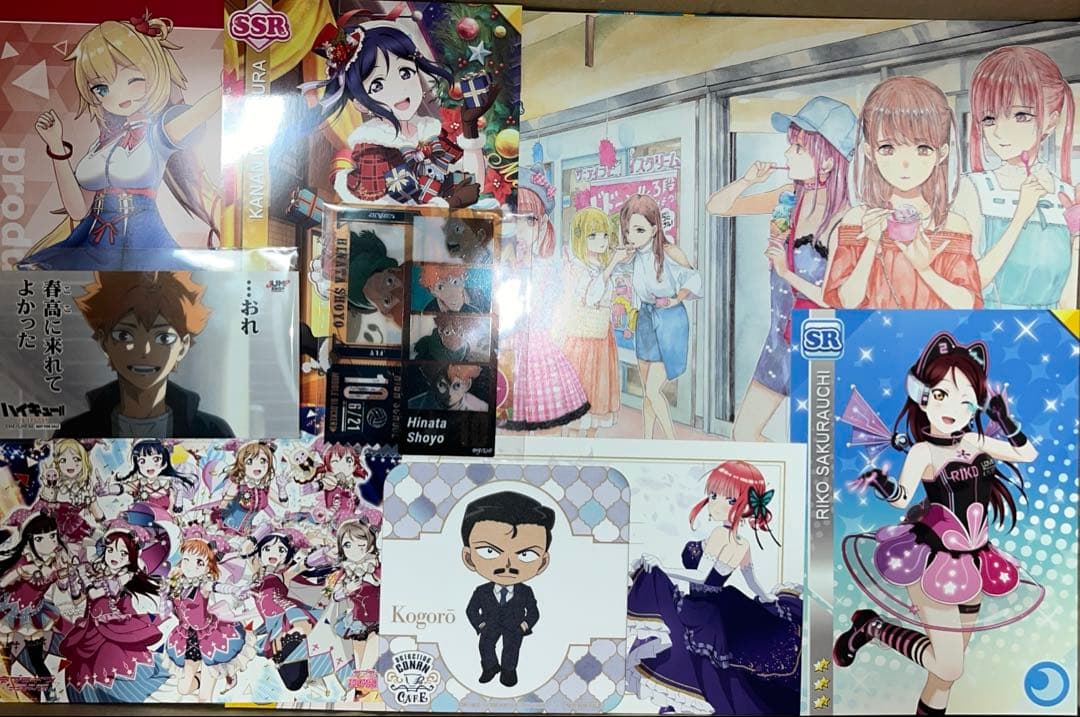 ノンジャンル アニメグッズ 紙類 紙雑貨 薄物 2000枚以上 大量 まとめ売り