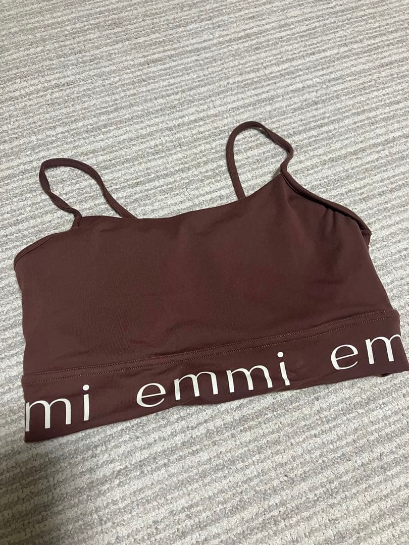 k*o様 emmi yoga ブラウン　セットアップ