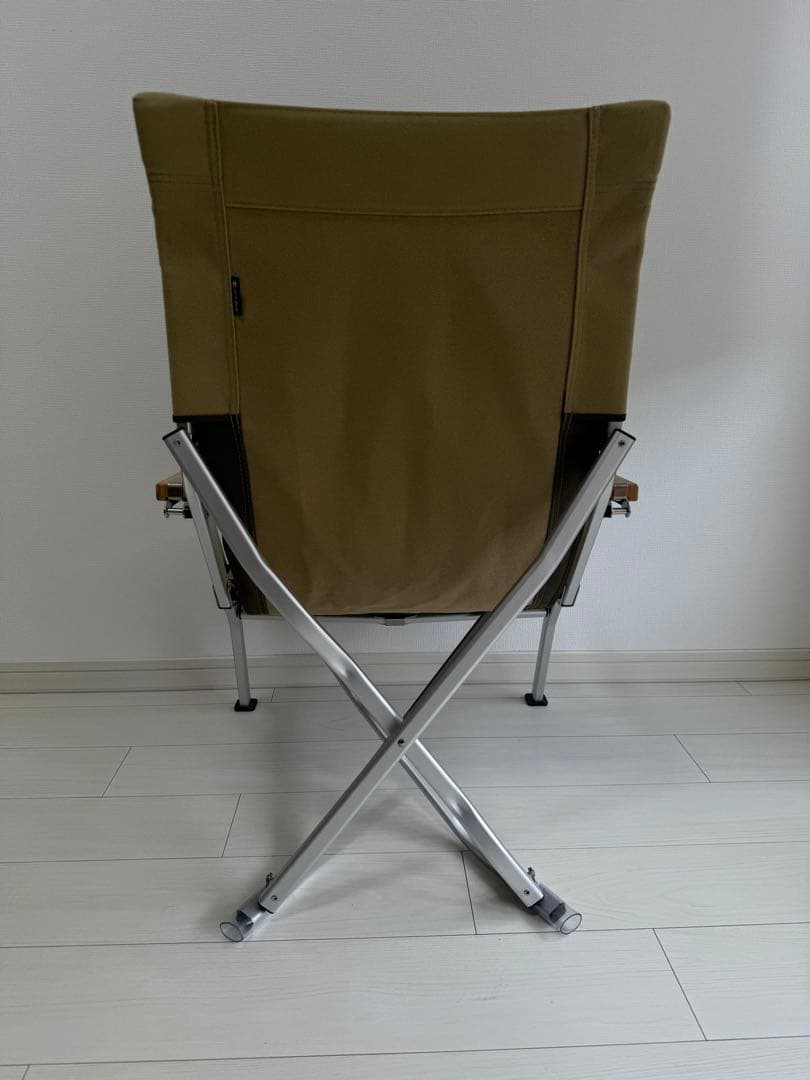 スノーピーク　ローチェア30 カーキ　カバー付き