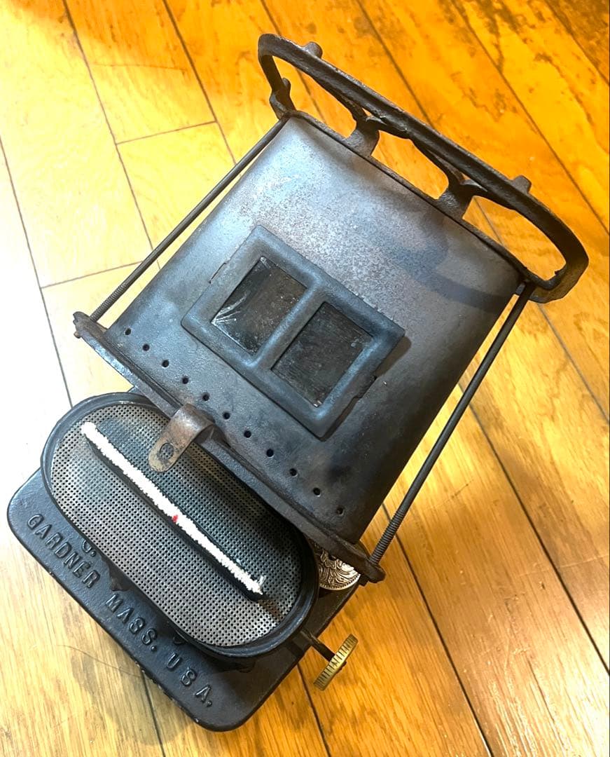 ユニオン アイロンストーブ レイルロードランタン　オイルランタン