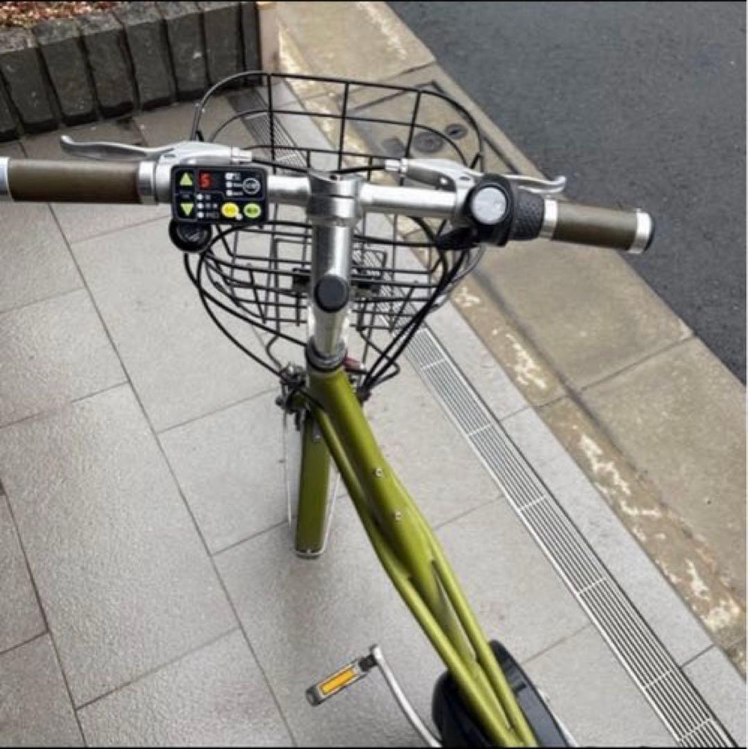 電動アシスト自転車ブリヂストン￼REAL STREAM 20 インチ8.7Ah。