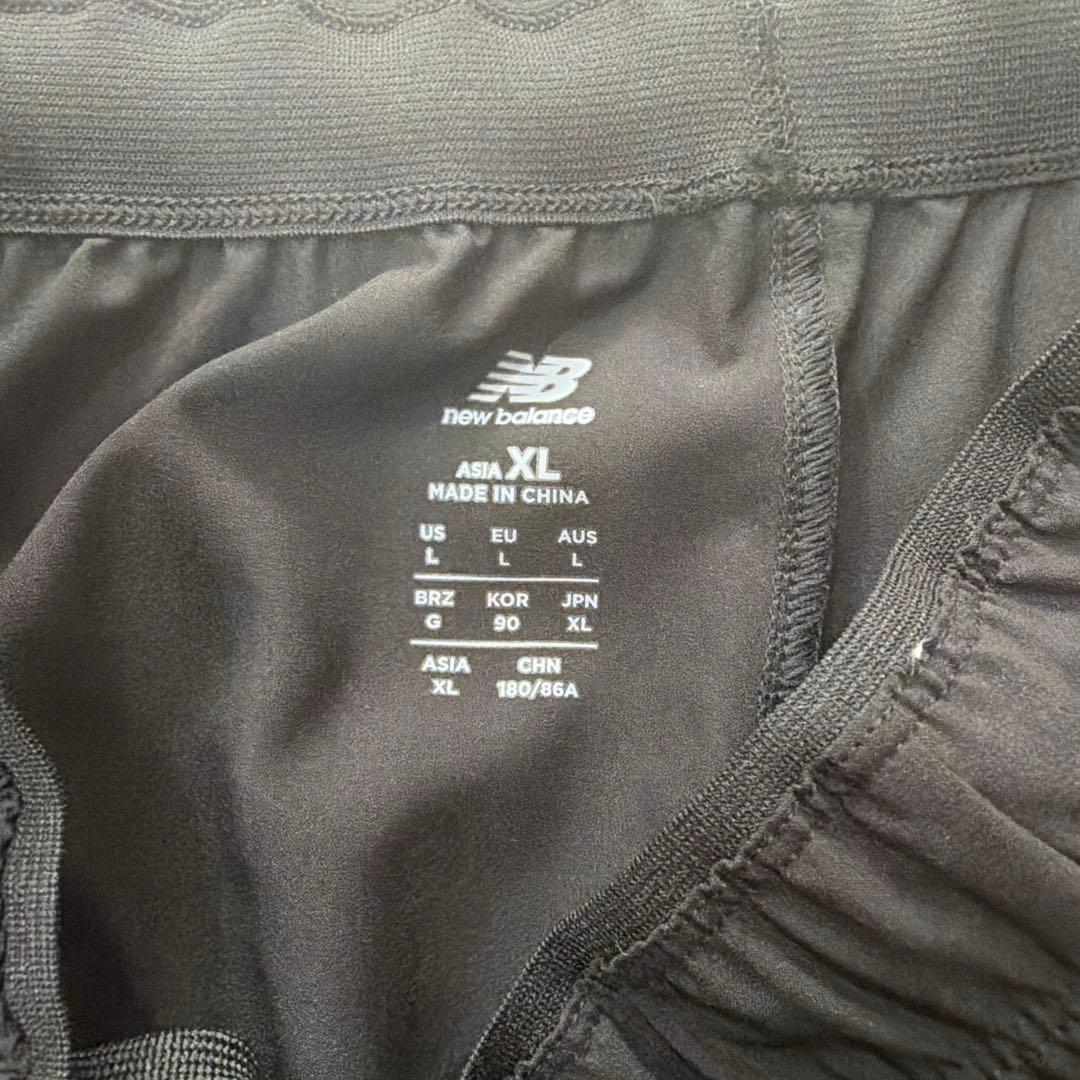 LLサイズ新品New Balance ブラックショーツ
