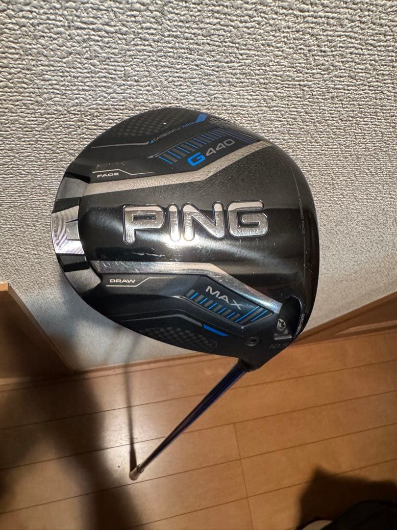 【超美品】PING G440 MAXドライバー シャフト・ヘッドカバー新品未使用