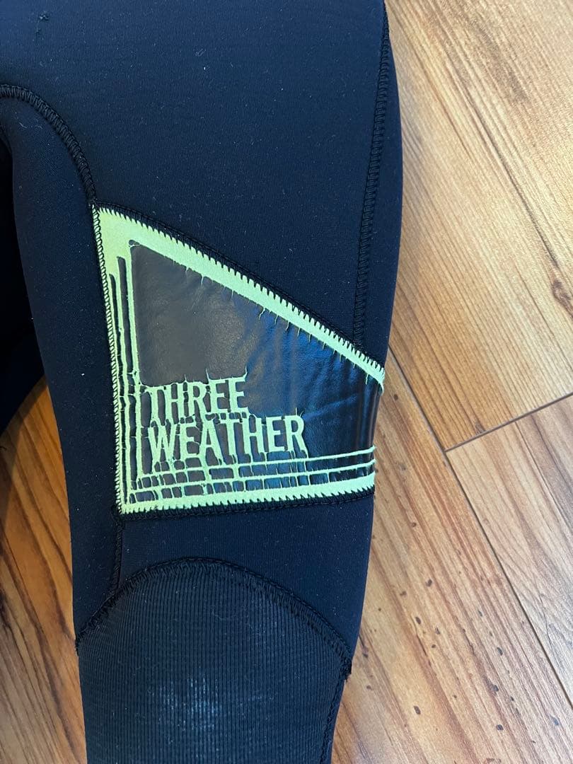 THREE WEATHER フルスーツ ブラック　キッズ120