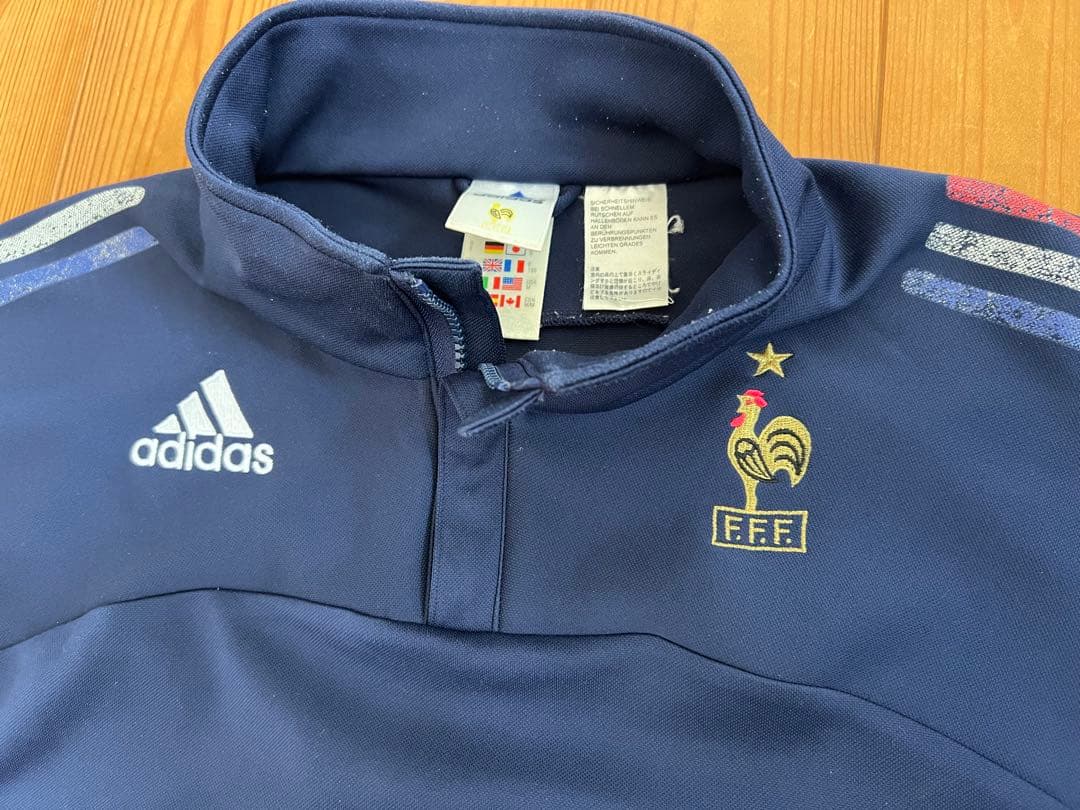 adidas フランス代表 ジャージ ジダン 旧ロゴ　柴田ひかり