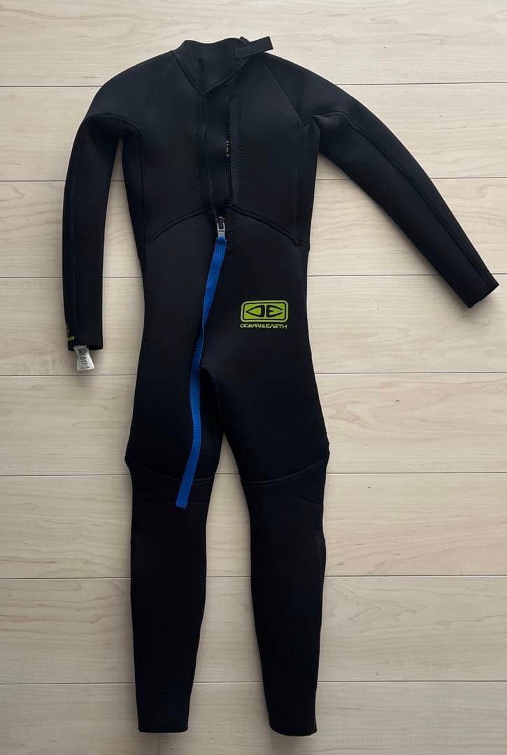 サーフィン　子供用　ウェットスーツ　3/2mm オーシャンアンドアース