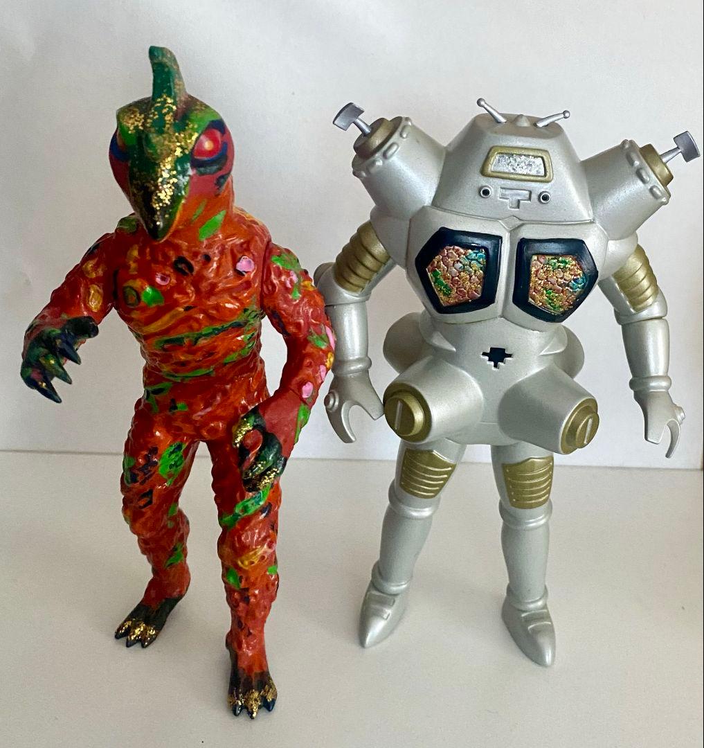 ペロリンガ星人 キングジョー 怪獣 ソフビ ウルトラセブン マーミット