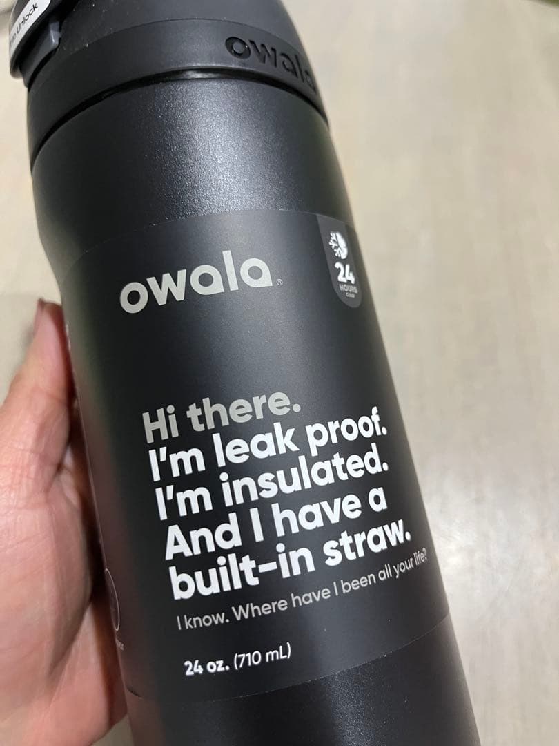 Owala オワラ　水筒　710ml ブラック