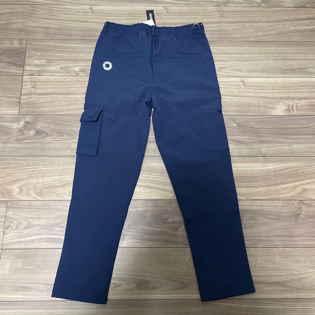 新品 GIORNO SEVEN 上下 M ネイビー 2WAY ジャケット 袖脱着