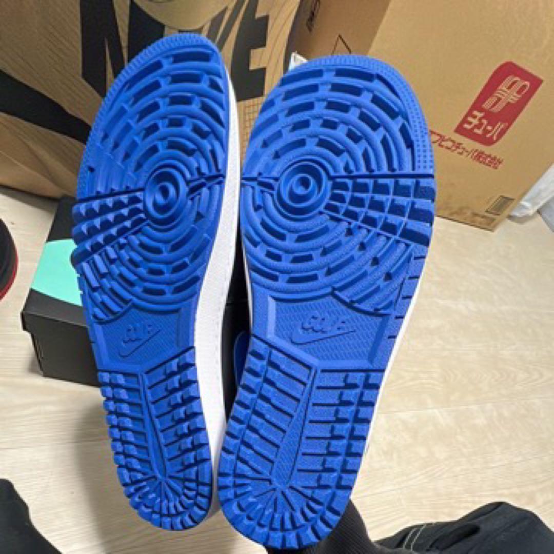 NIKE スリッポンスニーカー ブラック/ブルー
