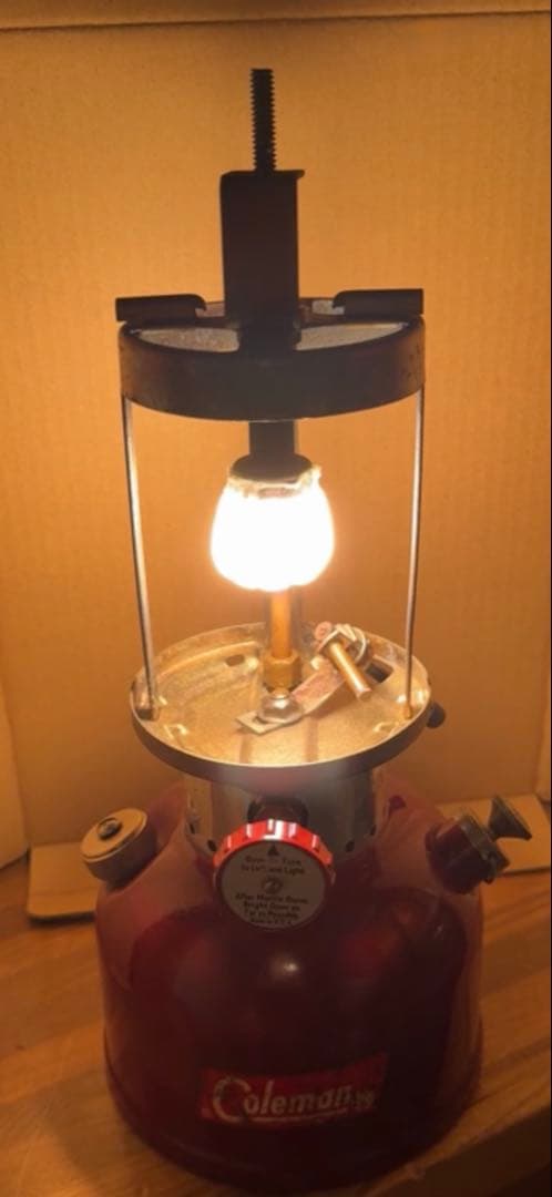 コールマン　Coleman 200A バーガンディ　1962/01 分解清掃済。