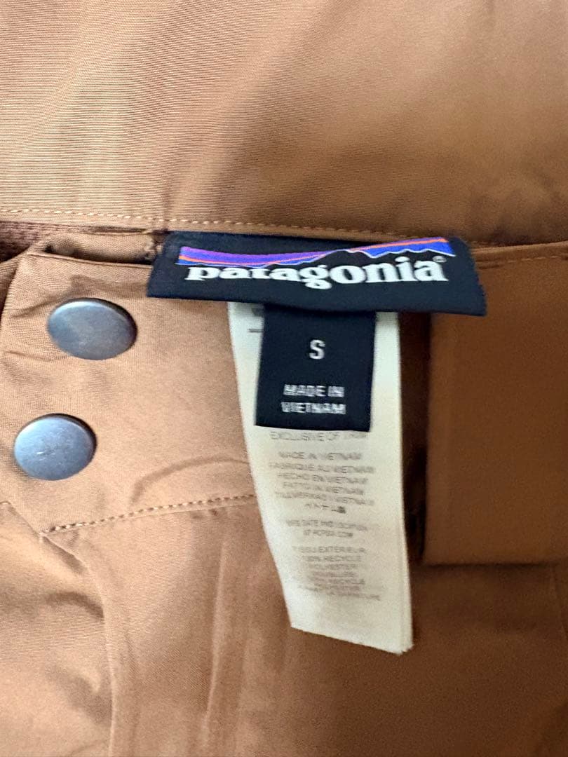 patagonia スノーボードウェア ブラウン