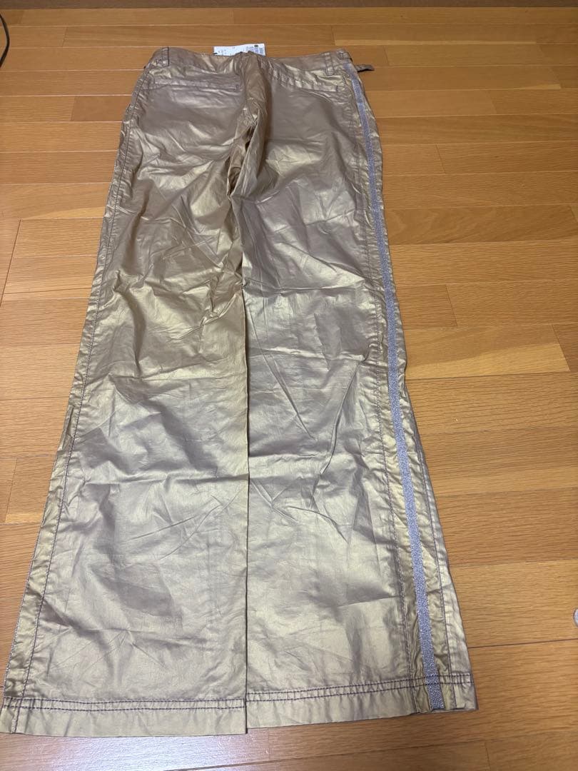 SALE ヒールクリーク　ゴルフレディースパンツ42ゴールド