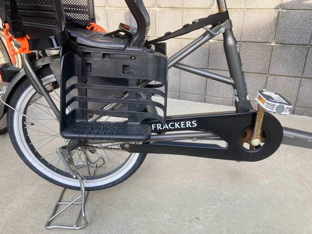 千葉県流山市直接引き取り　フラッカーズ 非電動自転車 前後チャイルドシート付