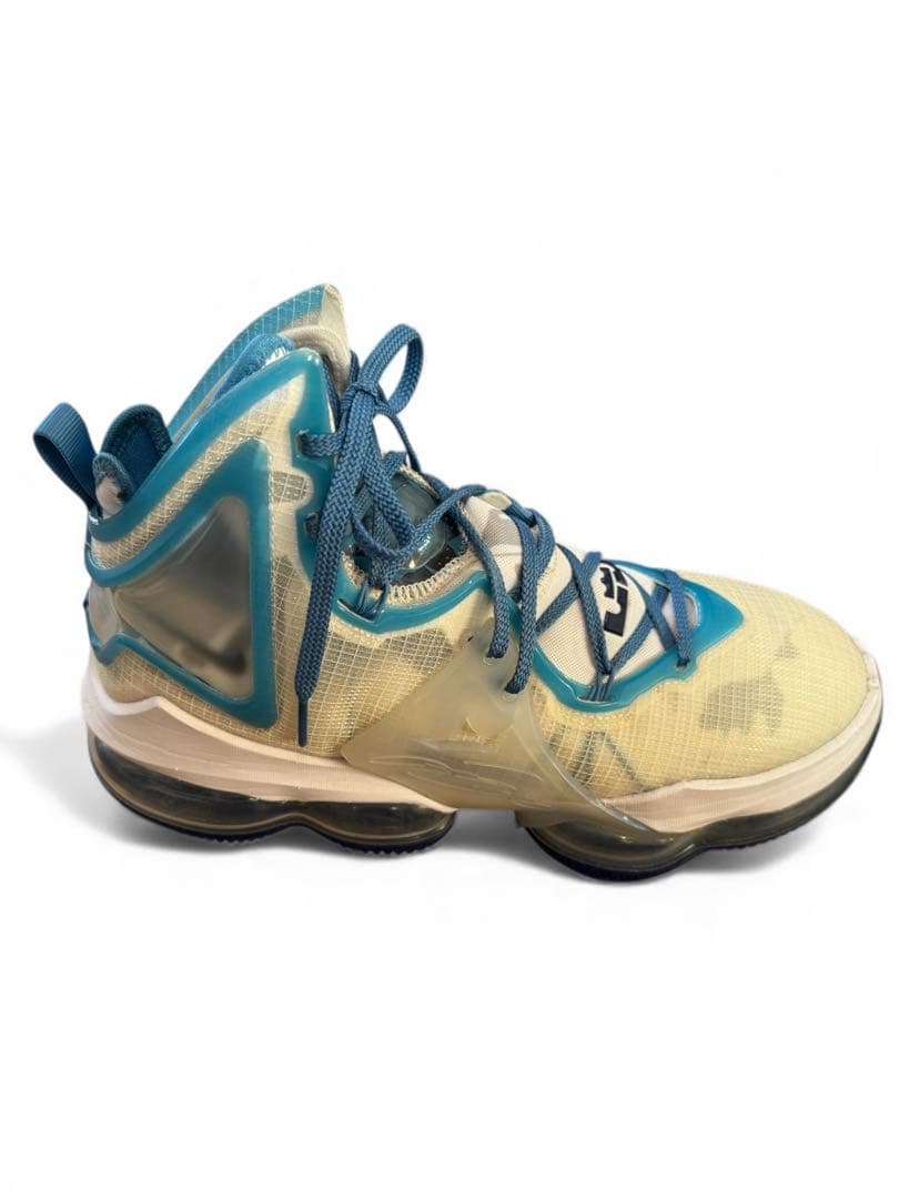 美品 NIKE ナイキ LeBron 19 Space Jam ホワイト 27