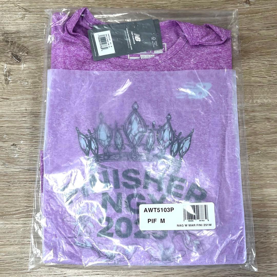 名古屋ウィメンズマラソン2025完走セット　バカラグラス　NB Tシャツなど