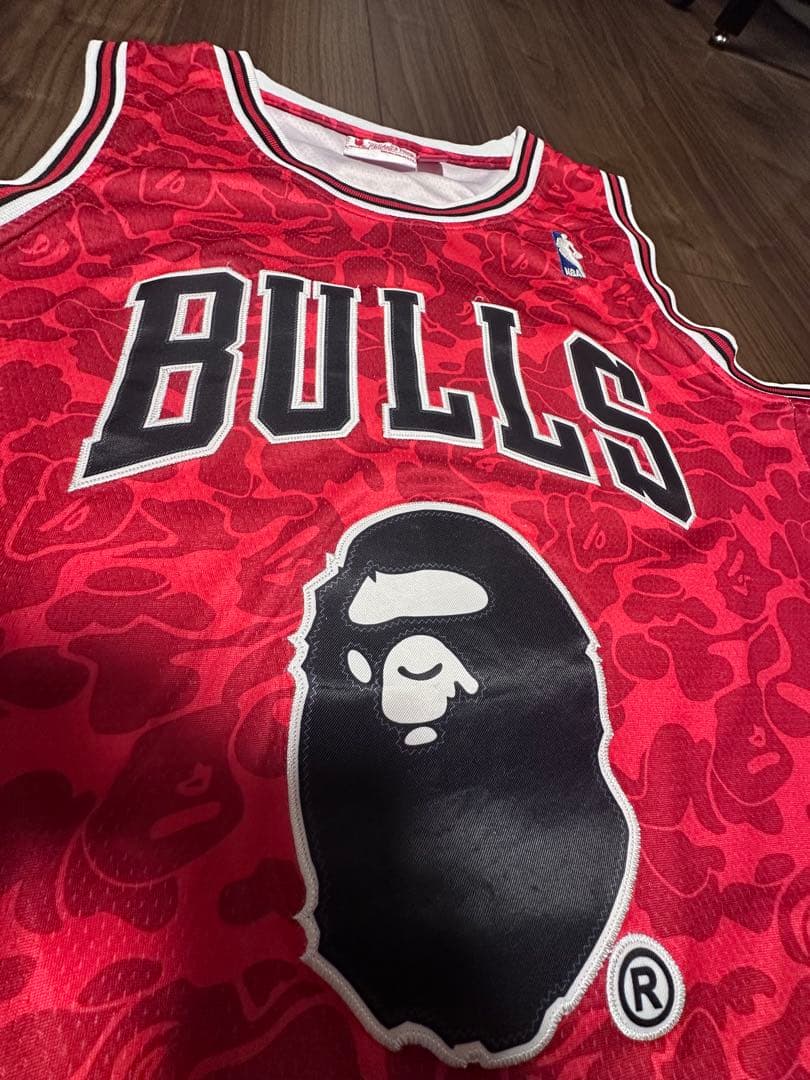 BAPE Chicago Bulls ゲームシャツ