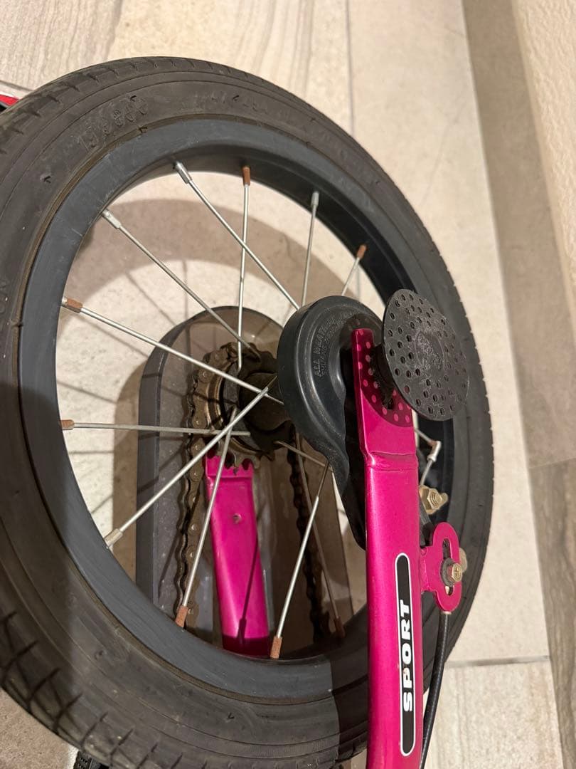 【引取り限定】ストライダー フューシャピンク 14X