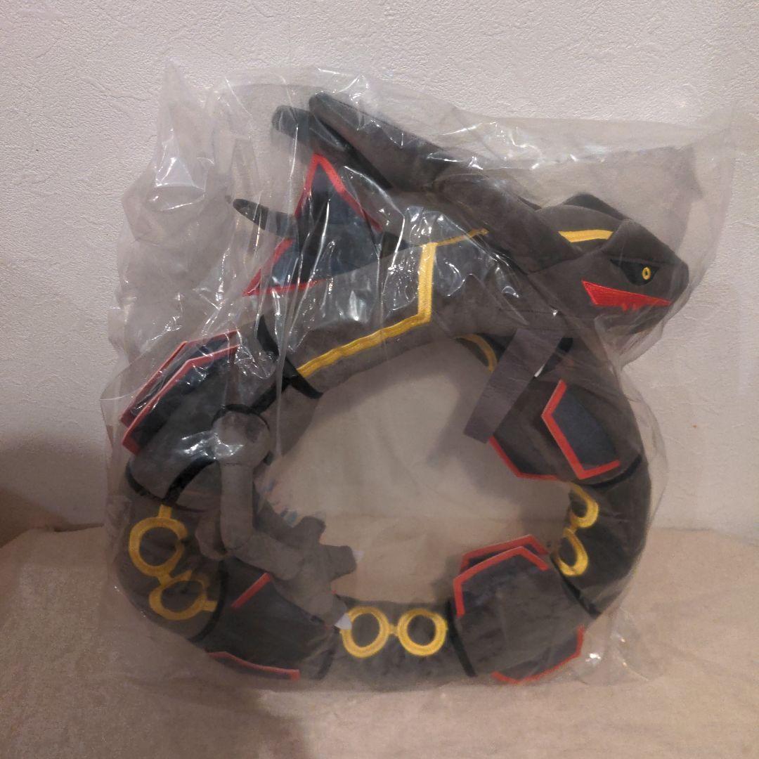 一番くじ ポケモン A賞 A a 黒いレックウザ 抱きぬいぐるみ