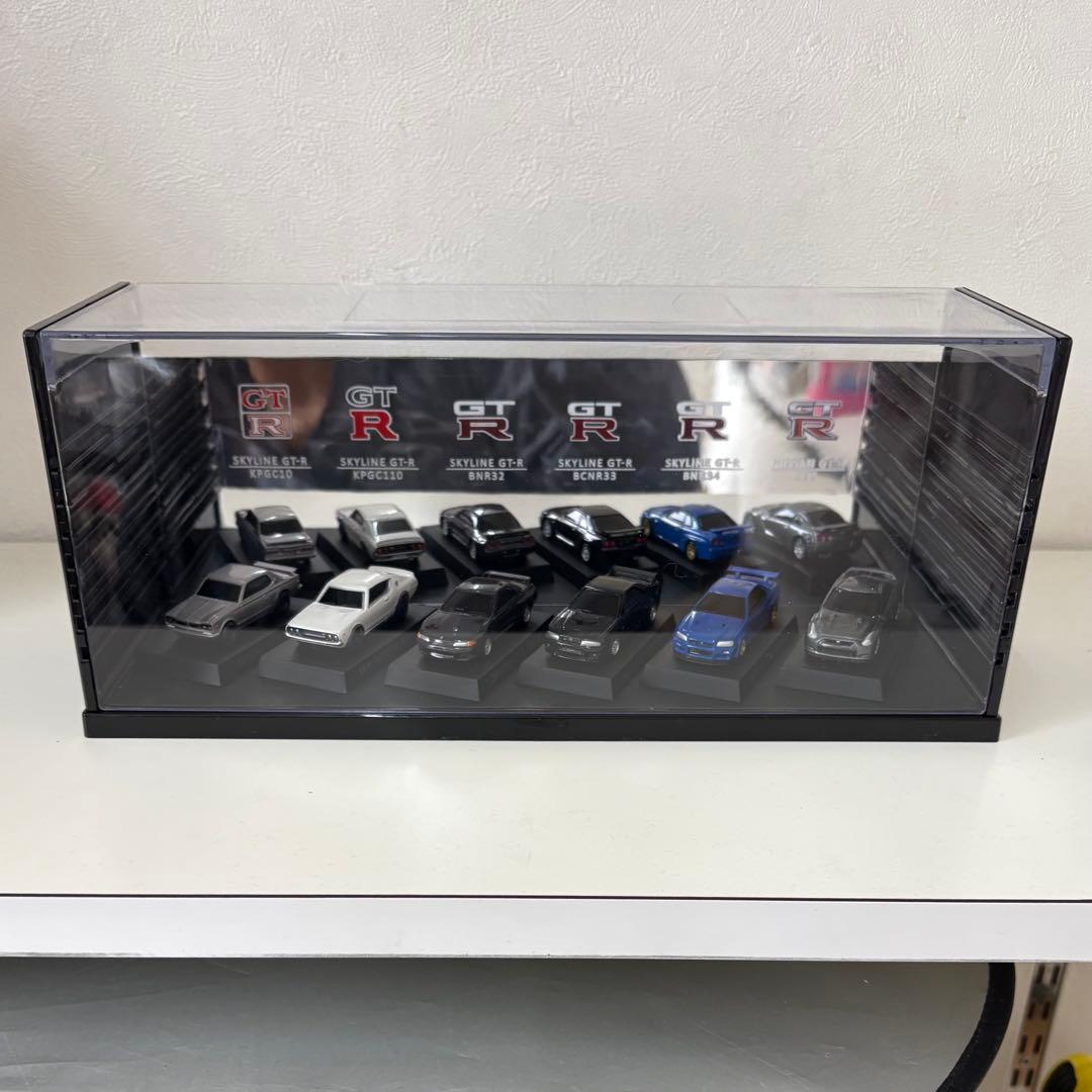 【新品】スカイライン GT-R 歴代名車コレクション 全6種＋限定専用ケース