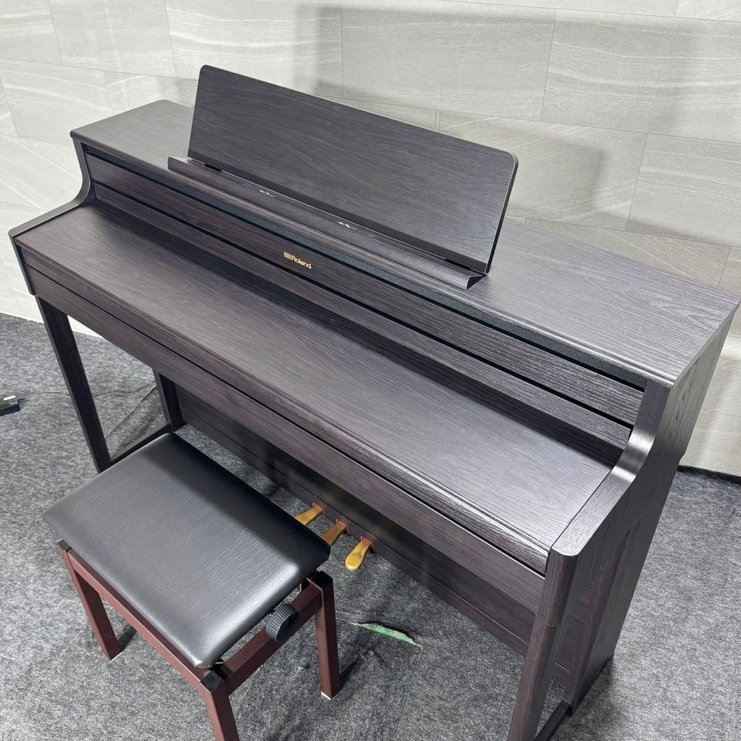 Roland 電子ピアノ HP704 2022年製 イス付き 美品 d4994