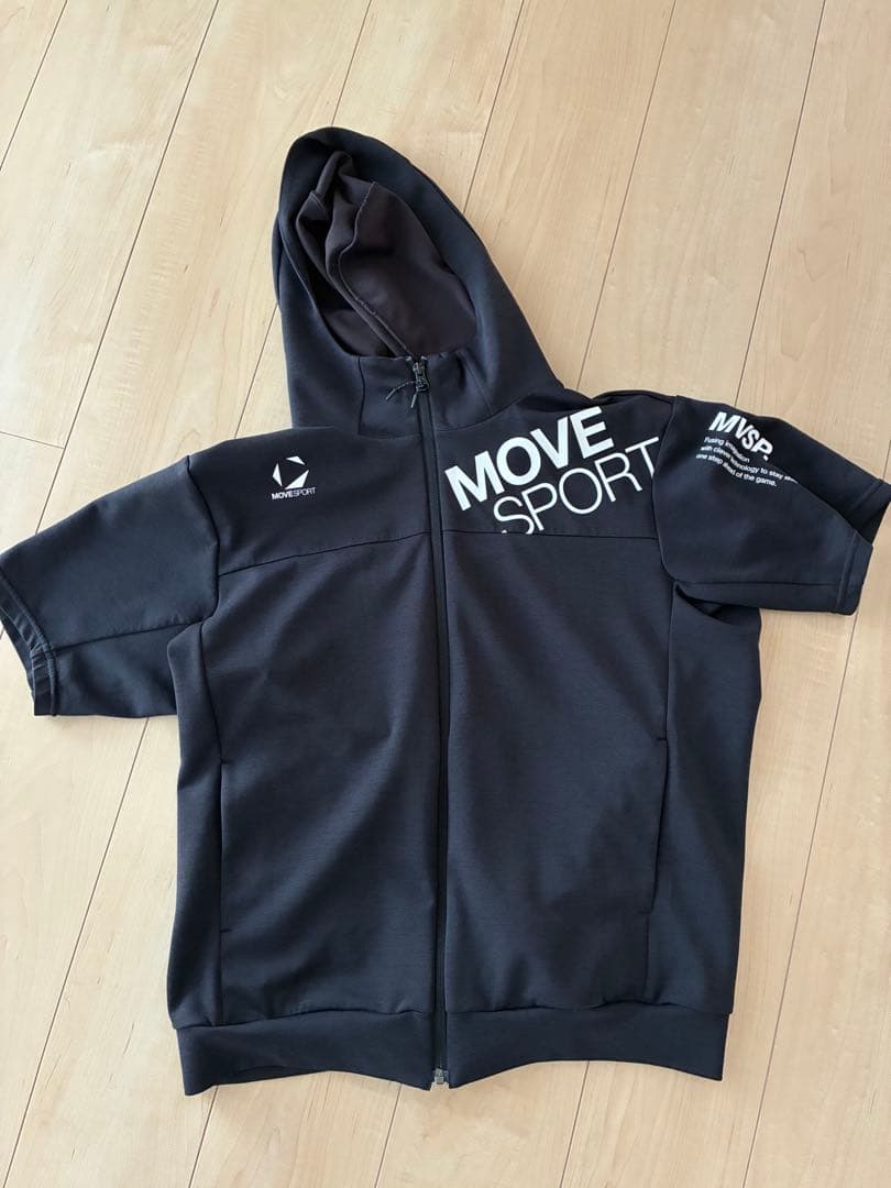 MOVE SPORT フード付きジャージ上下セット L DESCENTE