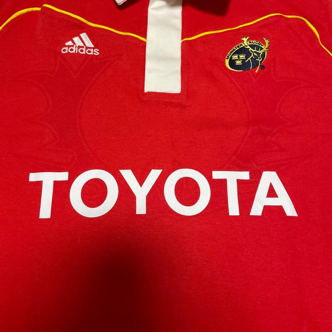 極美品 希少品Adidas MUNSTER RUGBY Jersey 09モデル