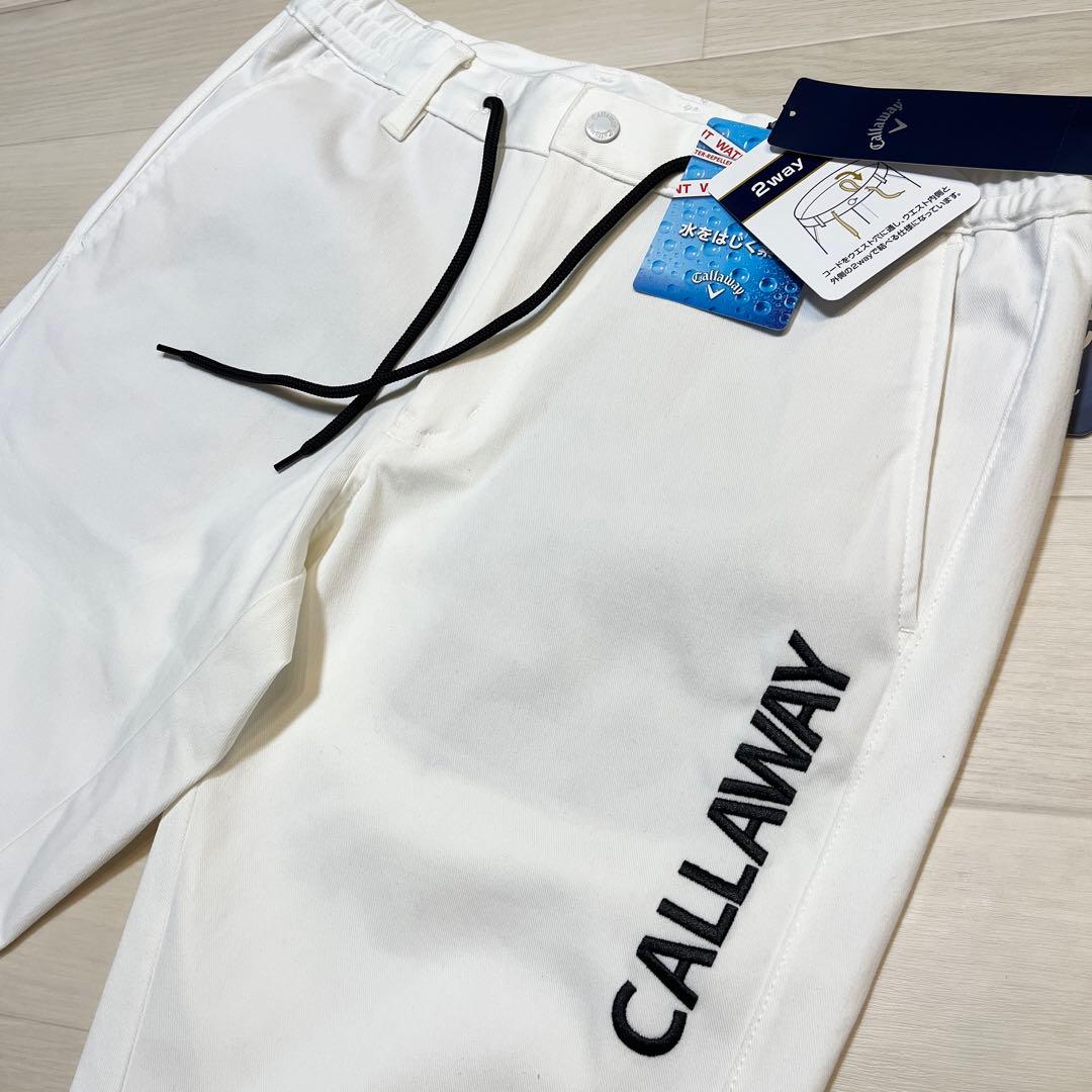 キャロウェイ ゴルフ スラックス 春夏 8WAY 撥水 ツイルニット パンツ