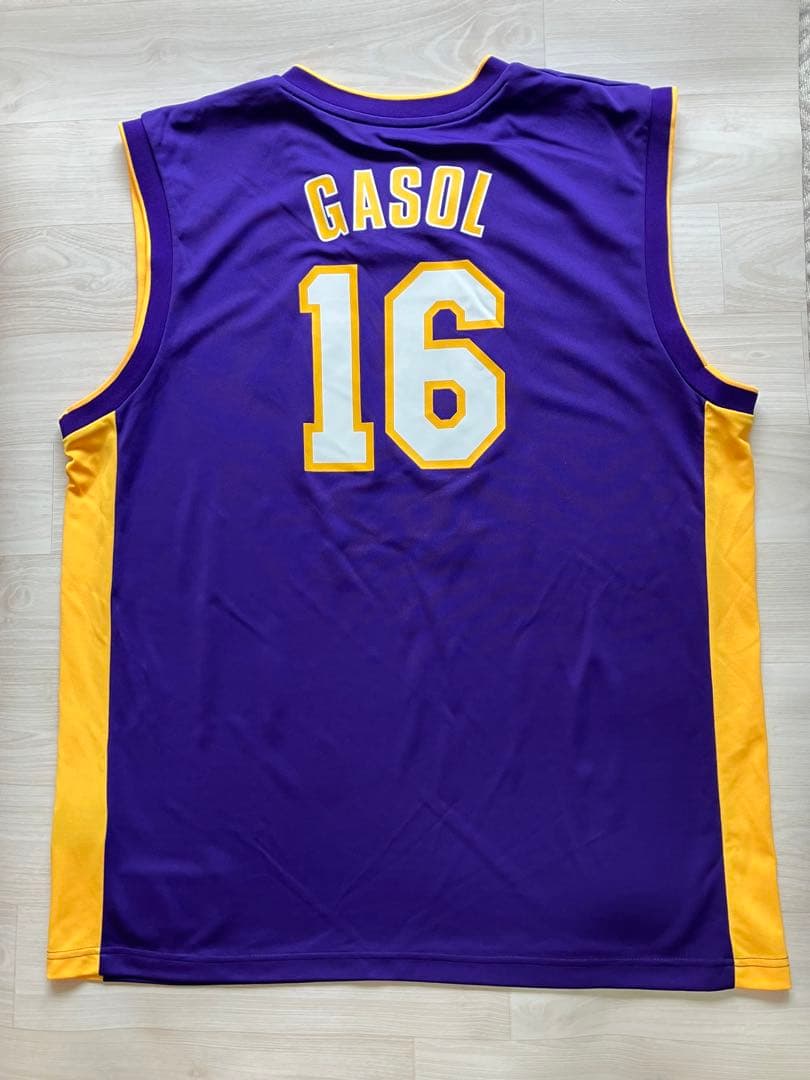 【希少品】 NBA パウ・ガソル LAKERS レイカーズ ユニフォーム　美品